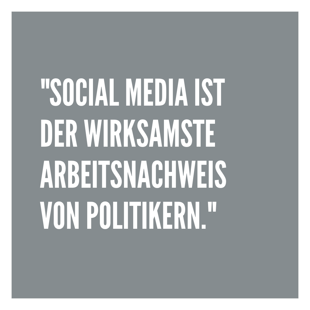 Social Media für den einzelnen Politiker